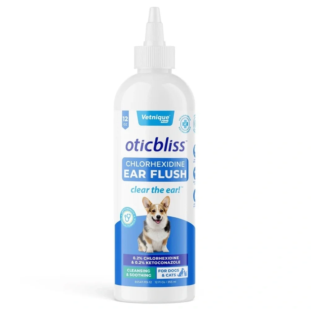 Vetnique Oticbliss 12oz Ear Flush